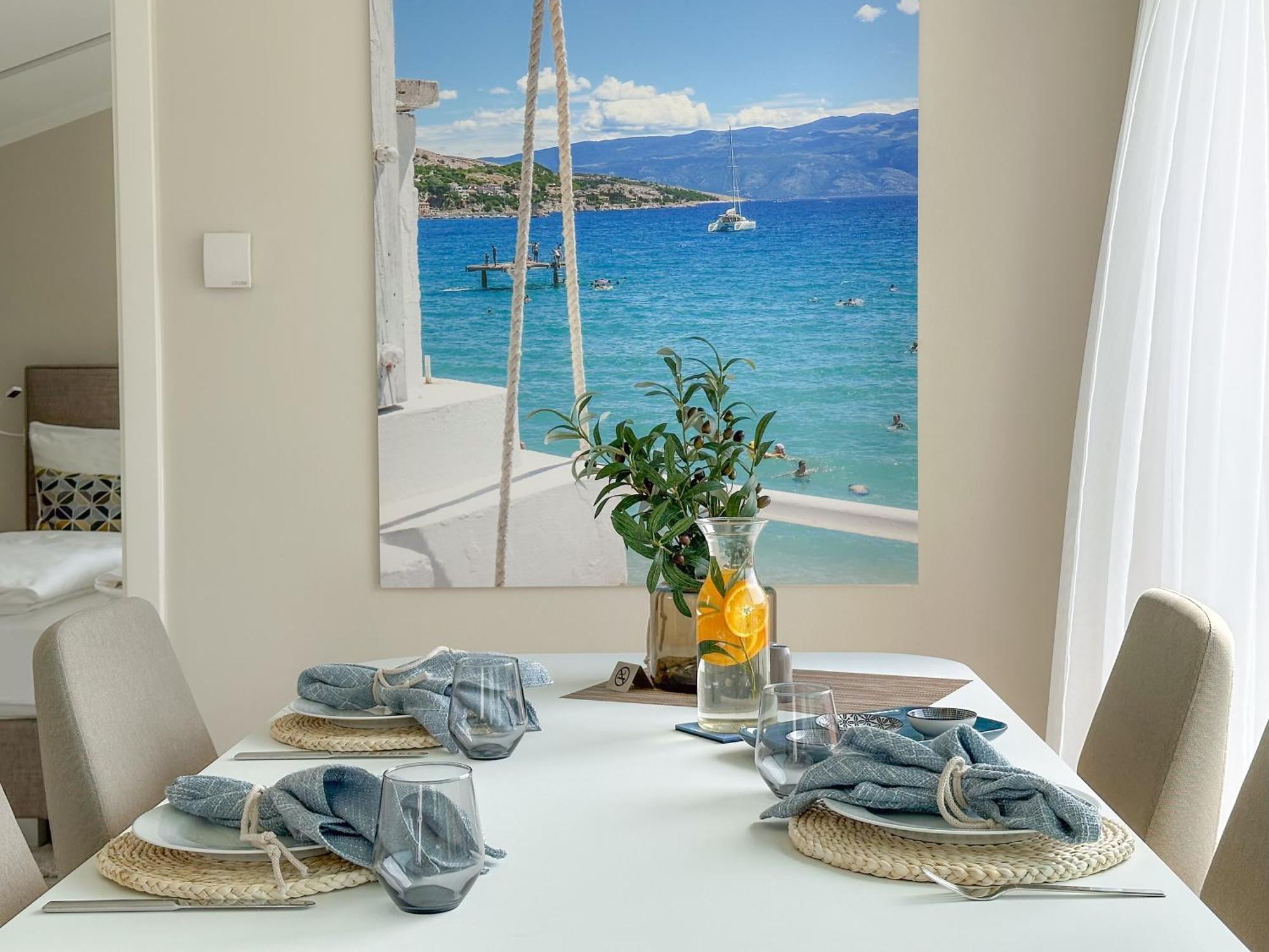 Apartment Baska, Exklusive Apartments Mit Poolarea In Baska, Krk - Kroatien Luaran gambar