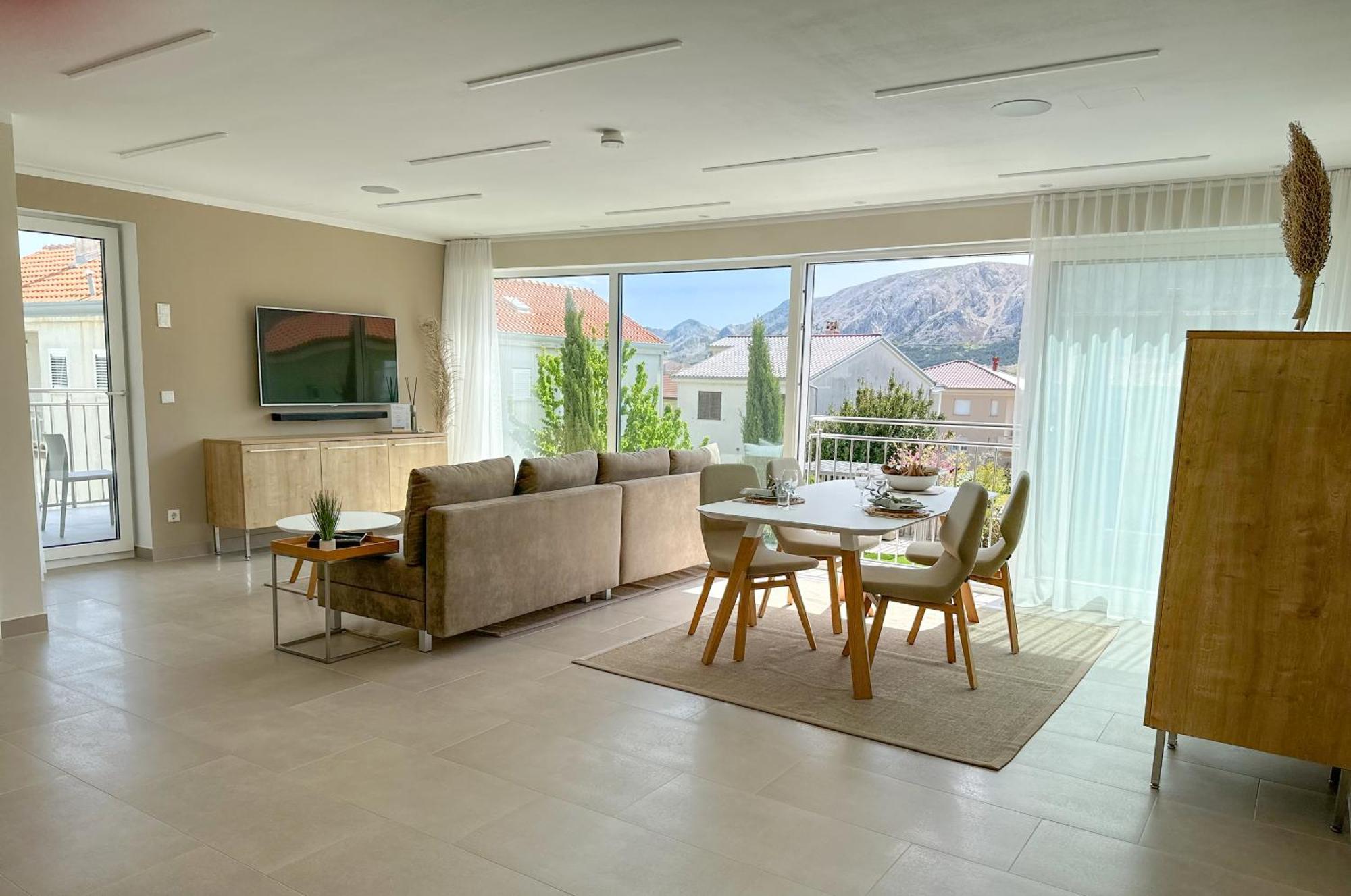 Apartment Baska, Exklusive Apartments Mit Poolarea In Baska, Krk - Kroatien Luaran gambar